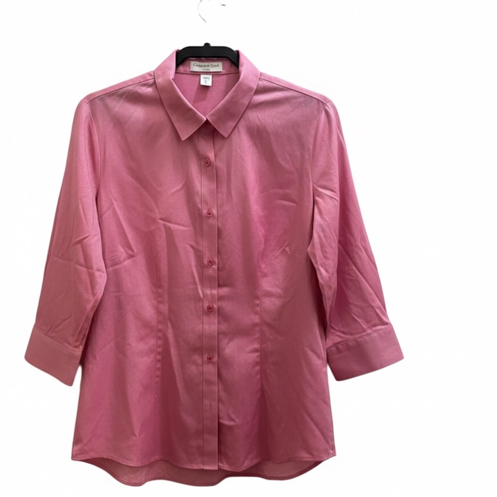 Coldwater Creek Pink Button Down Shirt